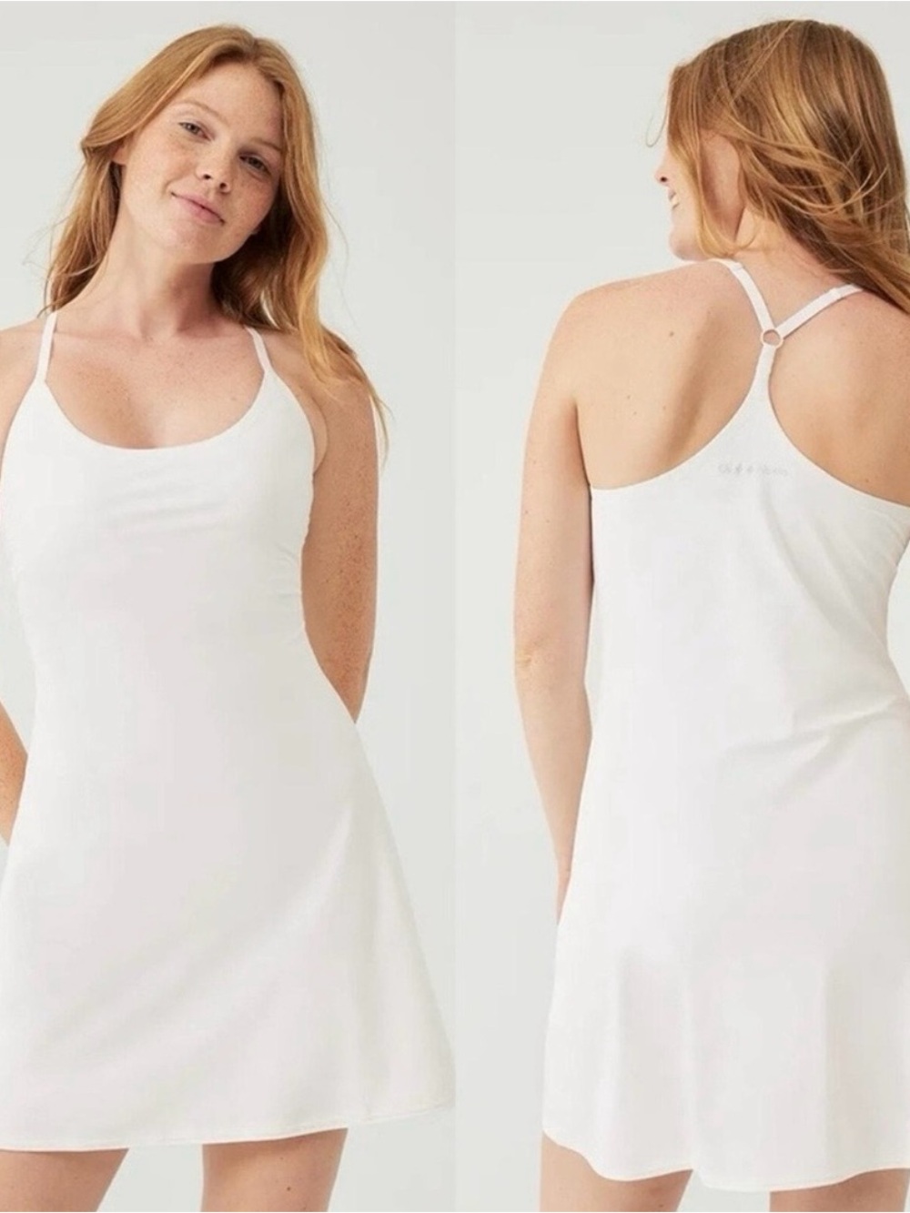 Outdoor Voices The Exercise Dress in White - Medium